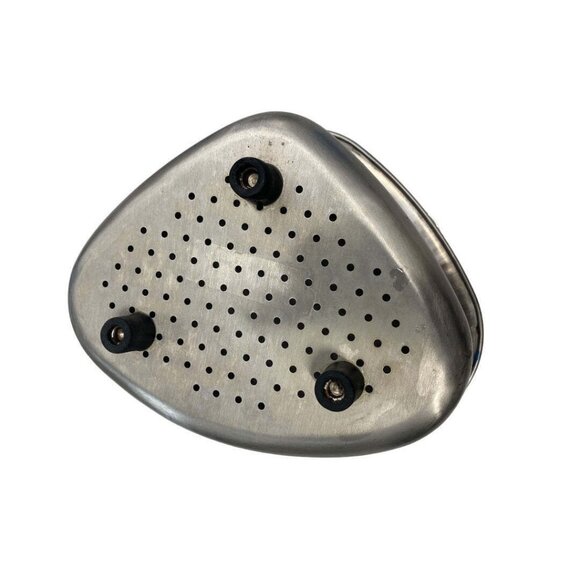Stainless Steel Corner Sink Strainer With Perforated Design & Rubber Feet For St - Picture 3 of 3